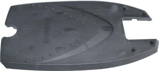 Footboard XL (plastic - black) 