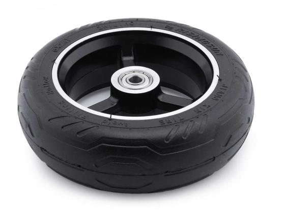 Rear tire with rim 