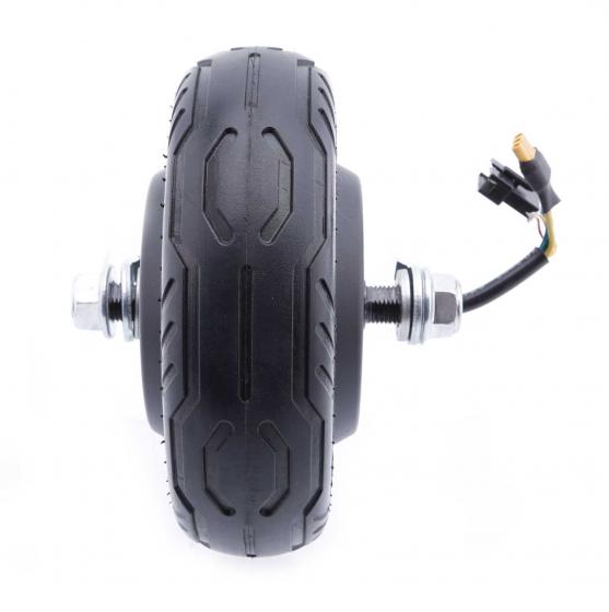 Front tire with hub motor 