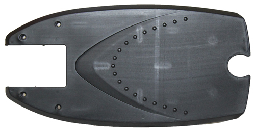 Footboard (plastic - black) 